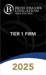 Benchmark Tier 1 Firm 2025 Accolade